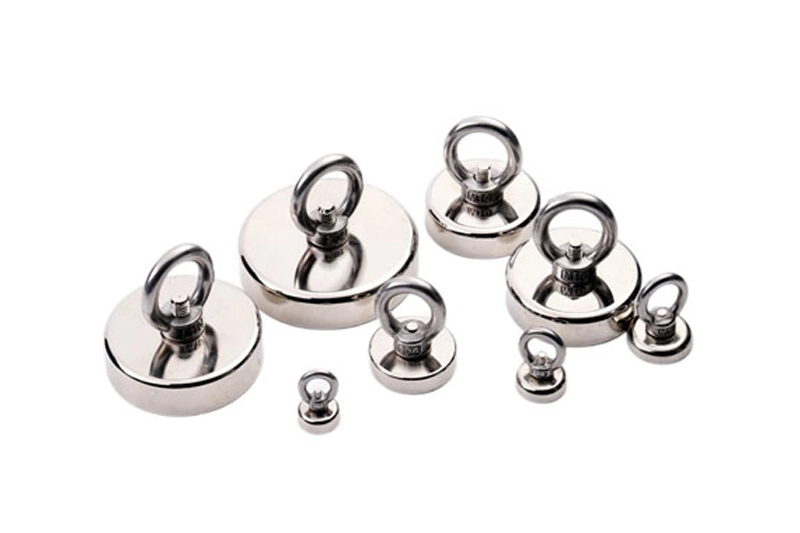 Neodymium Pot Magnets With Bolts